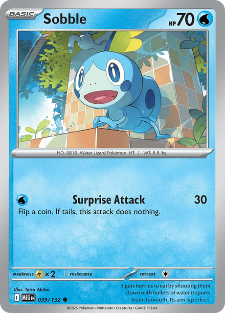 Sobble — Mega Evolution 39