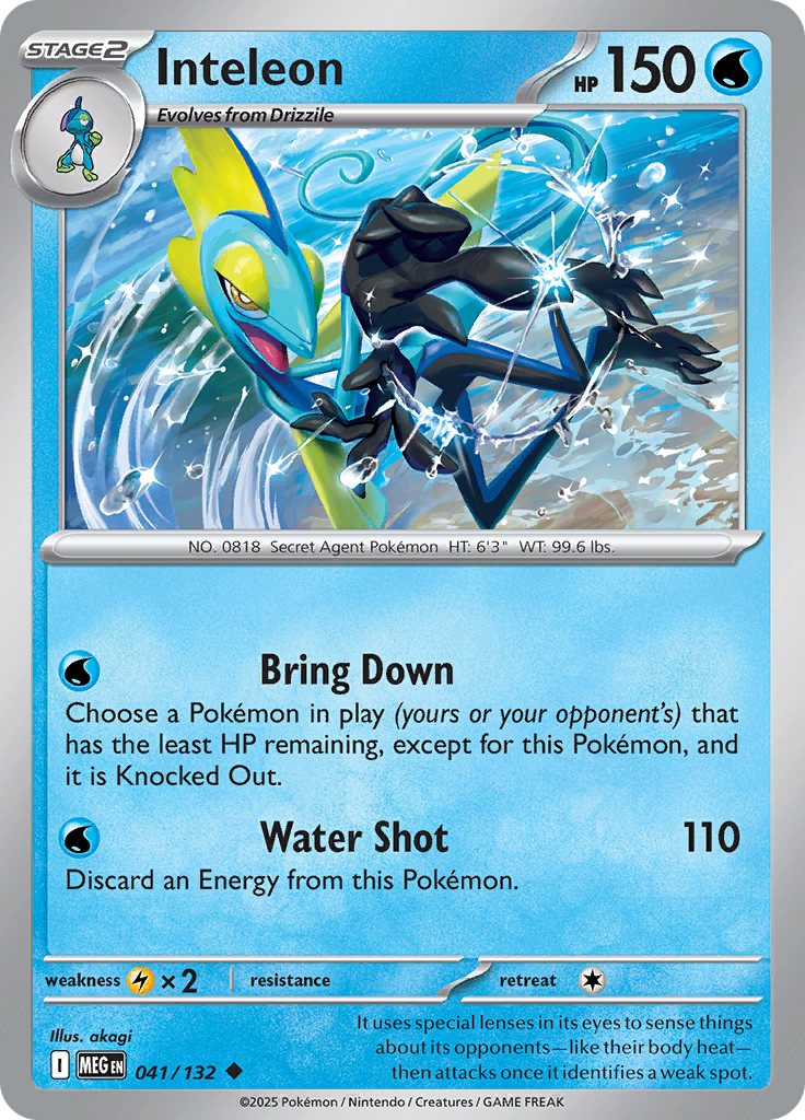 Inteleon — Mega Evolution 41