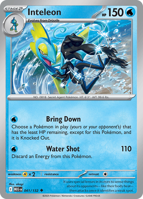 Inteleon — Mega Evolution 41