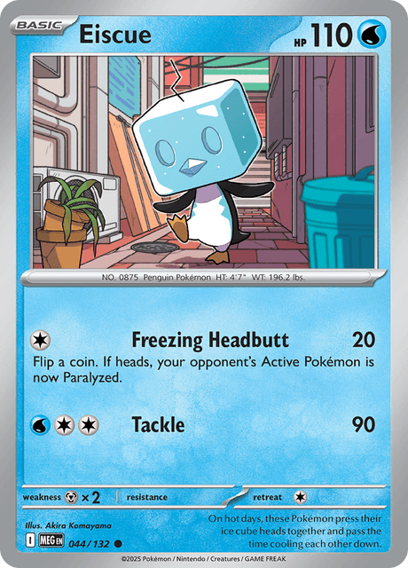 Eiscue — Mega Evolution 44