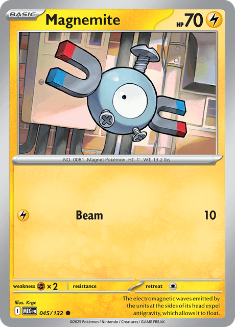 Magnemite — Mega Evolution 45