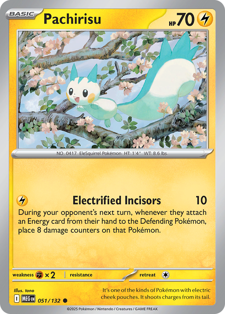Pachirisu — Mega Evolution 51