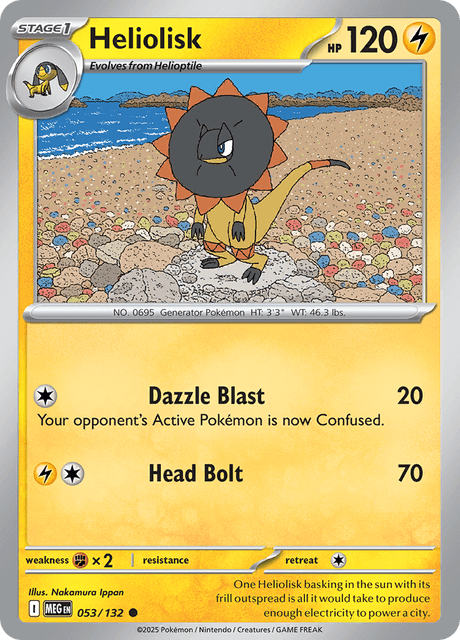 Heliolisk — Mega Evolution 53