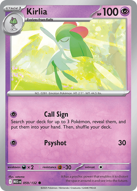 Kirlia — Mega Evolution 59