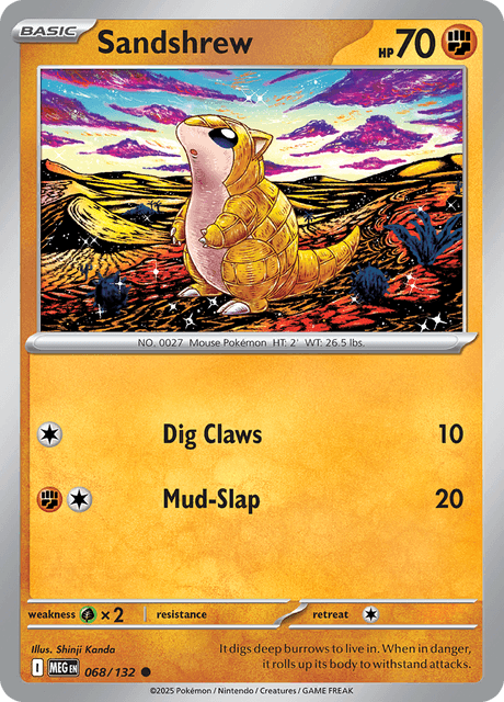 Sandshrew — Mega Evolution 68