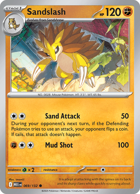 Sandslash — Mega Evolution 69