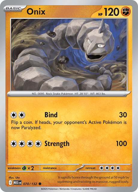 Onix — Mega Evolution 70