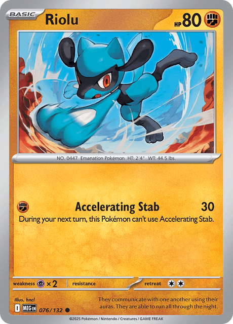 Riolu — Mega Evolution 76