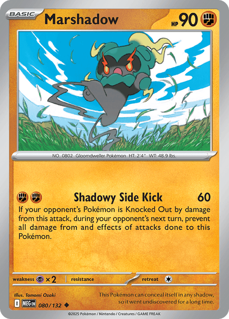 Marshadow — Mega Evolution 80