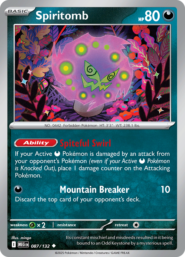 Spiritomb — Mega Evolution 87