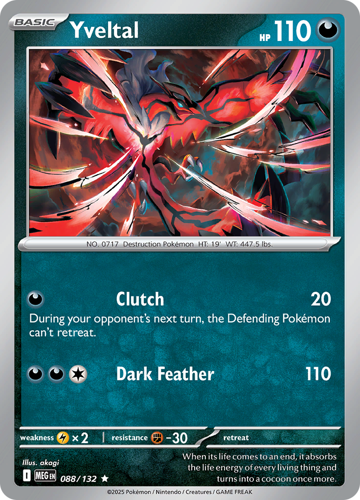 Yveltal — Mega Evolution 88
