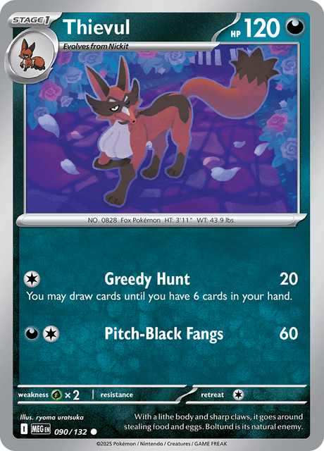 Thievul — Mega Evolution 90