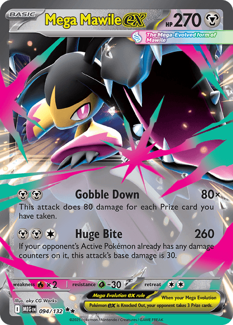 Mega Mawile ex — Mega Evolution 94