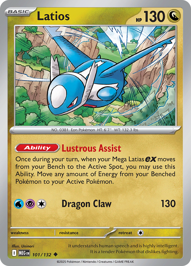 Latios — Mega Evolution 101