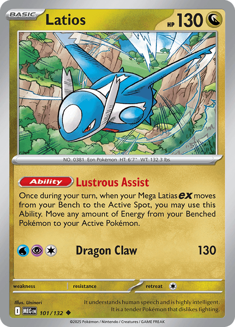 Latios — Mega Evolution 101