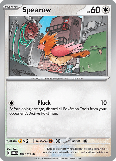 Spearow — Mega Evolution 102