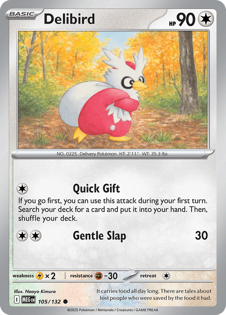 Delibird — Mega Evolution 105