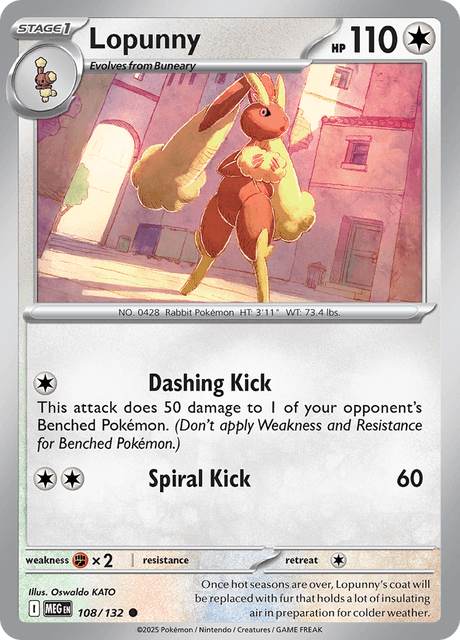 Lopunny — Mega Evolution 108