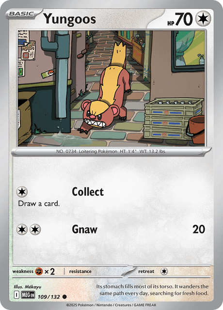 Yungoos — Mega Evolution 109