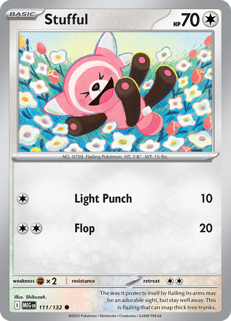 Stufful — Mega Evolution 111