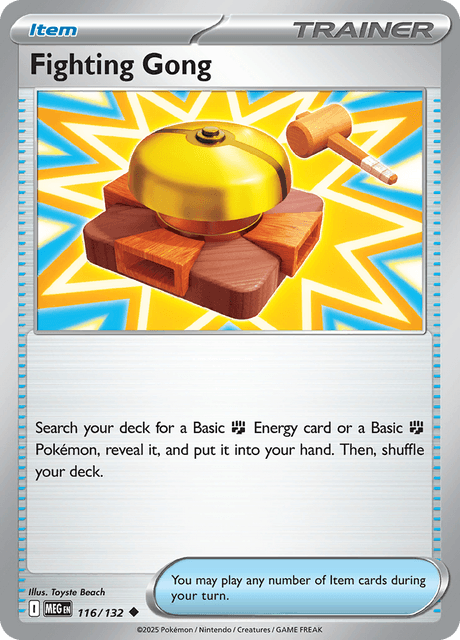 Fighting Gong — Mega Evolution 116