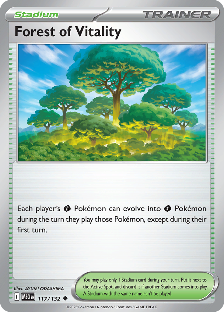 Forest of Vitality — Mega Evolution 117