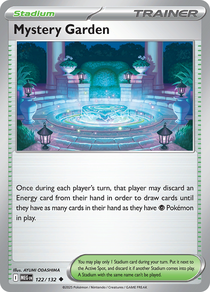 Mystery Garden — Mega Evolution 122