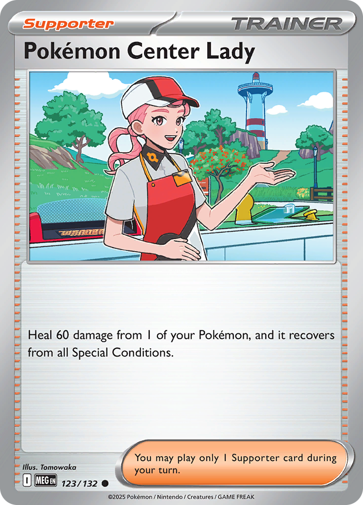 Pokémon Center Lady — Mega Evolution 123