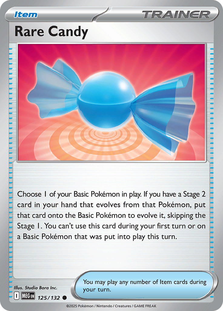 Rare Candy — Mega Evolution 125