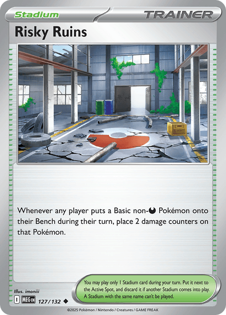Risky Ruins — Mega Evolution 127