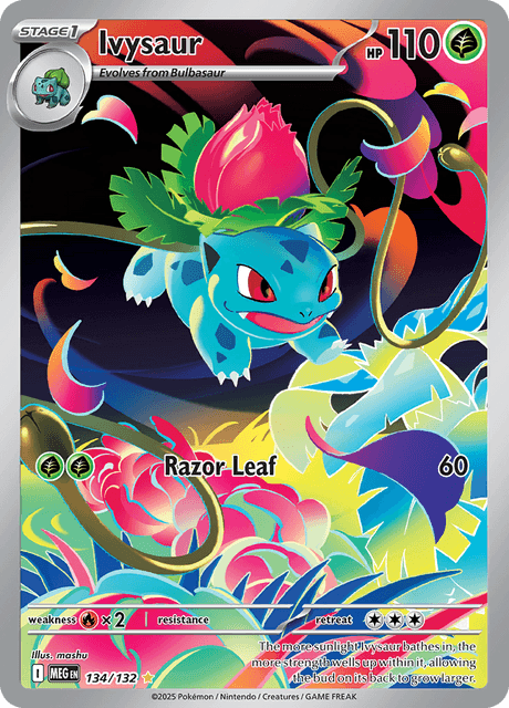 Ivysaur — Mega Evolution 134