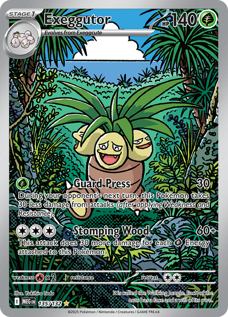 Exeggutor — Mega Evolution 135
