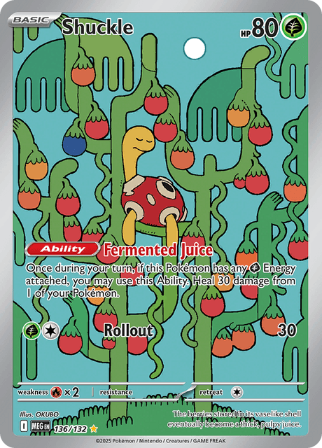 Shuckle — Mega Evolution 136