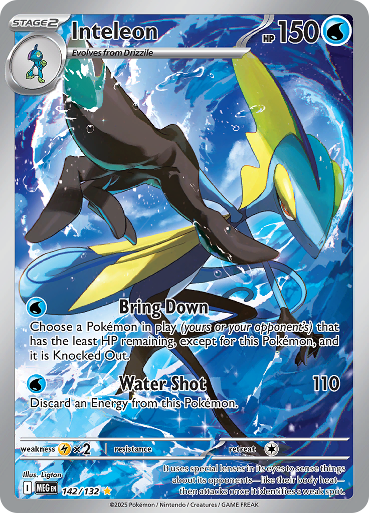 Inteleon — Mega Evolution 142