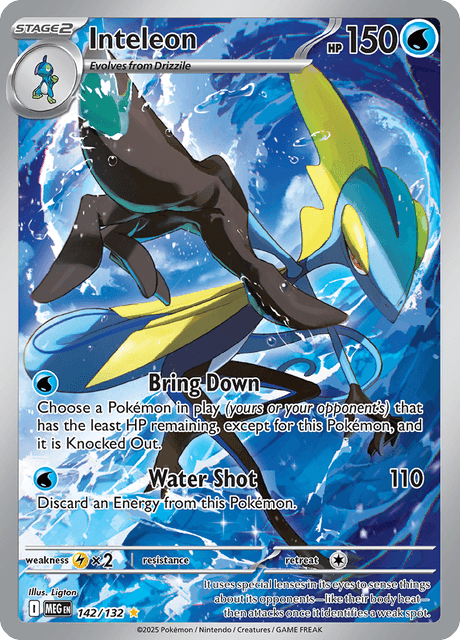 Inteleon — Mega Evolution 142