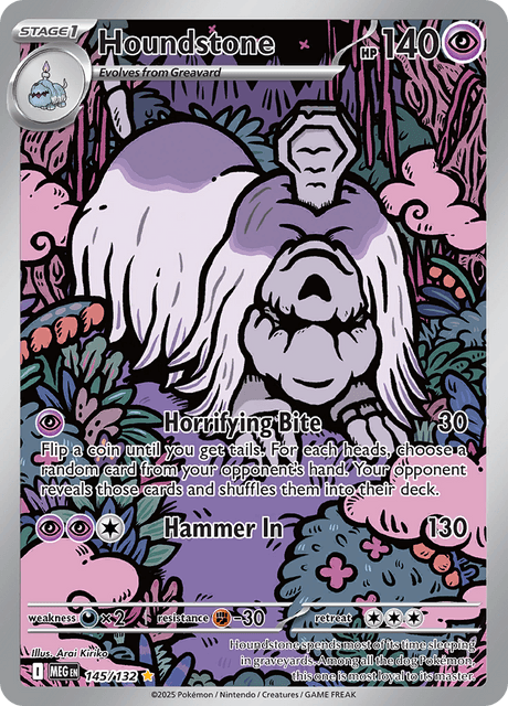 Houndstone — Mega Evolution 145
