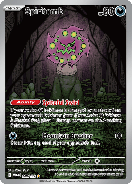 Spiritomb — Mega Evolution 148