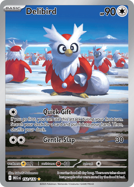 Delibird — Mega Evolution 152