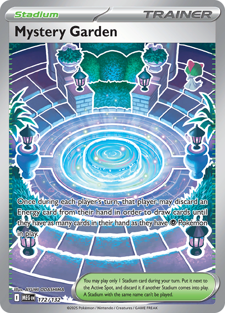 Mystery Garden — Mega Evolution 172
