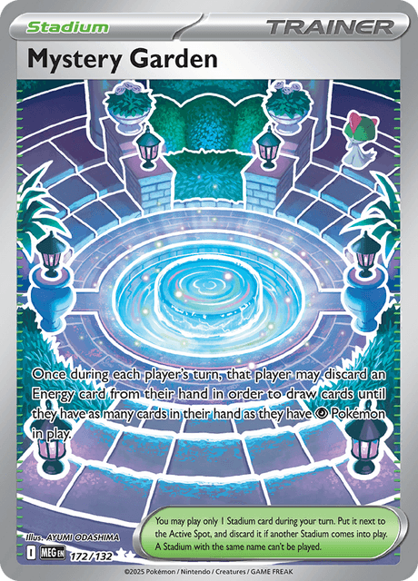 Mystery Garden — Mega Evolution 172