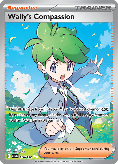 Wally's Compassion — Mega Evolution 176