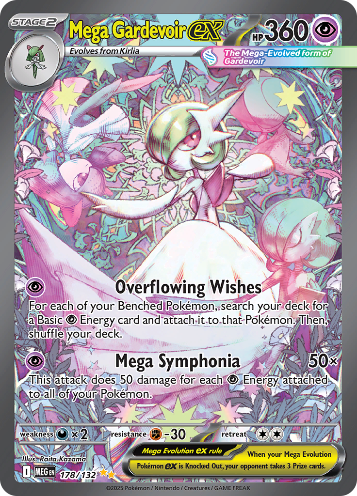 Mega Gardevoir ex — Mega Evolution 178