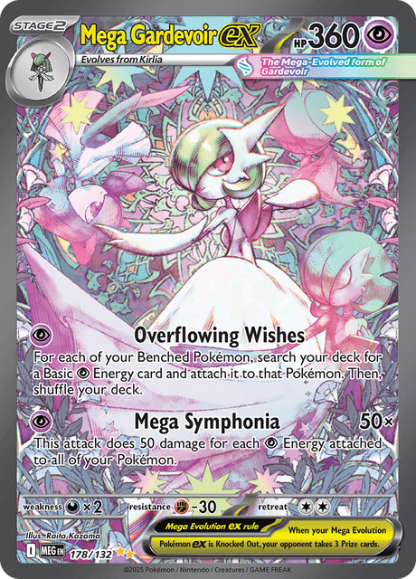 Mega Gardevoir ex — Mega Evolution 178