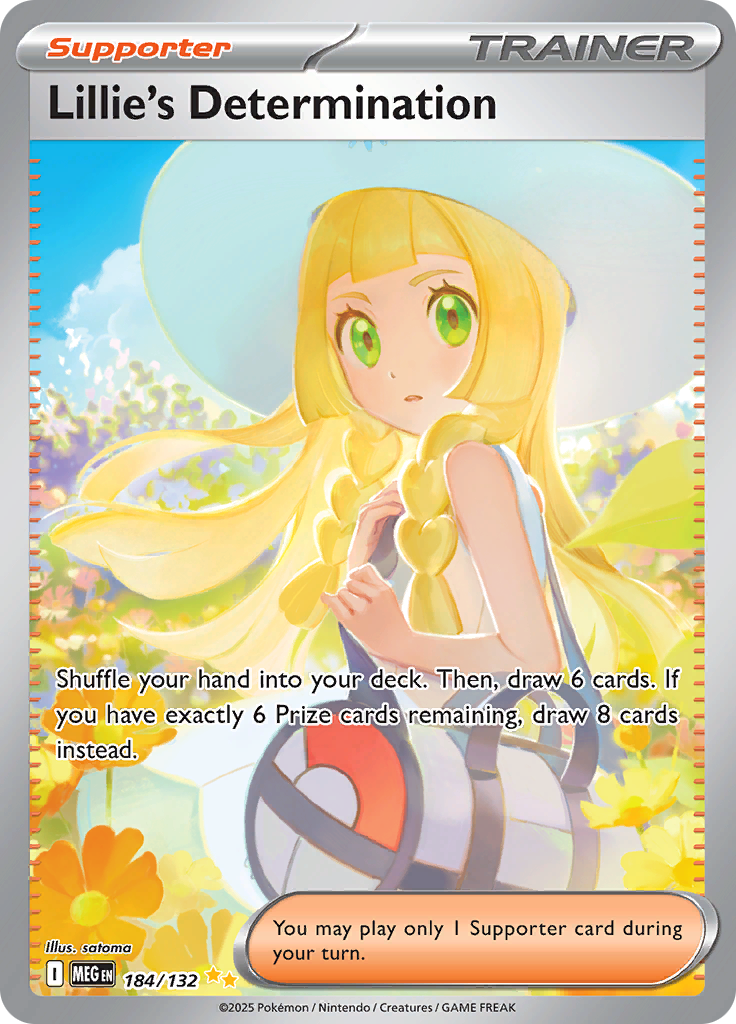 Lillie's Determination — Mega Evolution 184