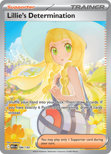 Lillie's Determination — Mega Evolution 184