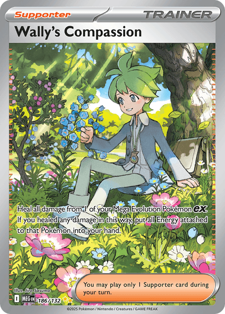 Wally's Compassion — Mega Evolution 186
