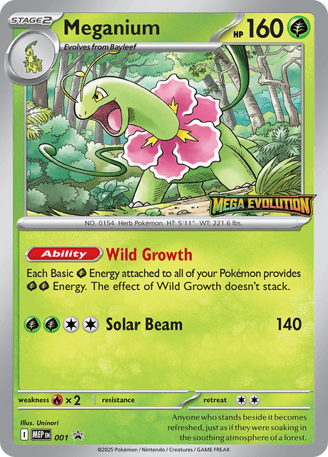 Meganium — MEP Black Star Promos 1