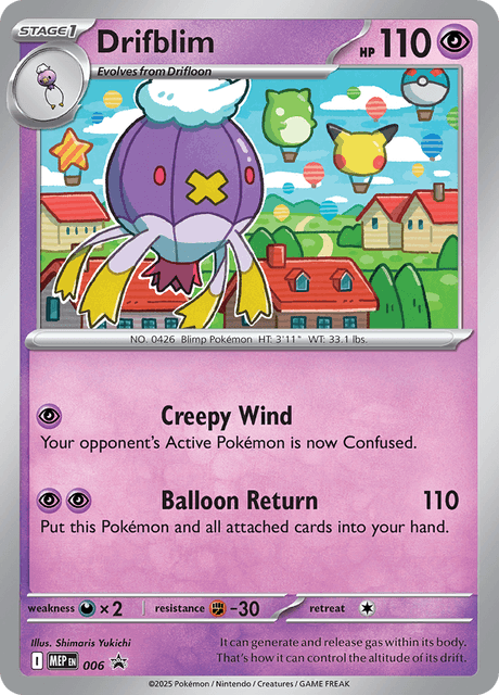 Drifblim — MEP Black Star Promos 6