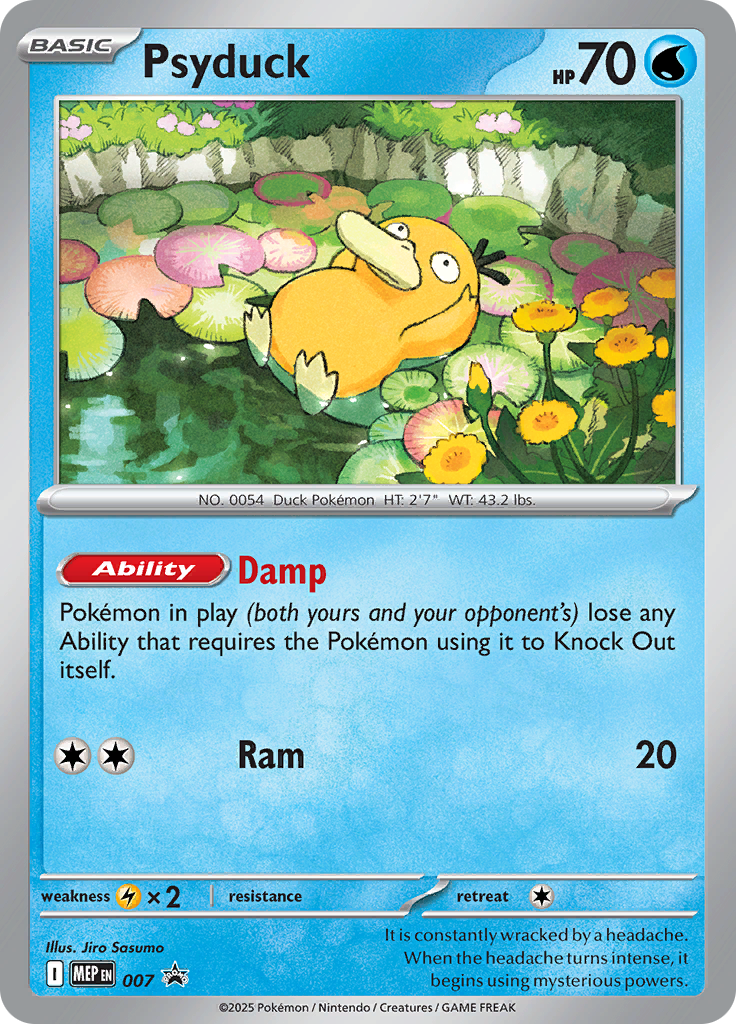 Psyduck — MEP Black Star Promos 7