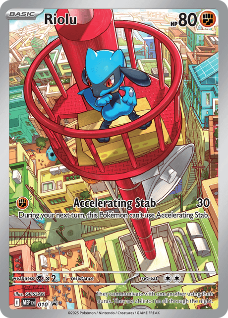 Riolu — MEP Black Star Promos 10
